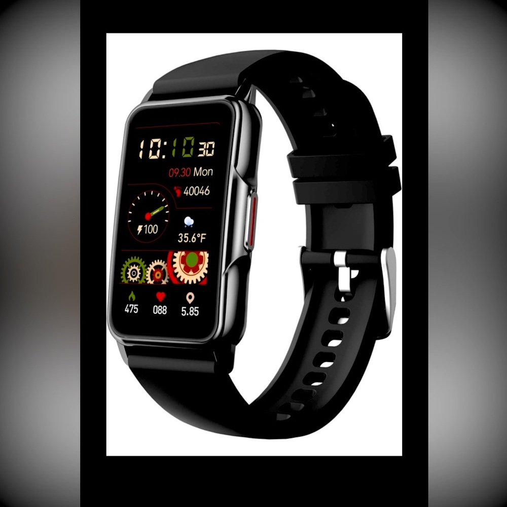 Smart Fitness Tracker Black